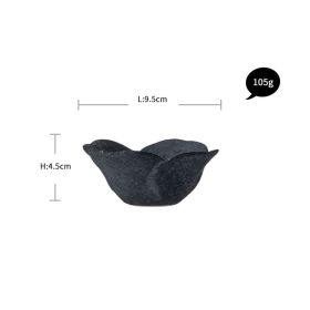 Creative Plum Blossom Sauce Dish (Color: Grey)