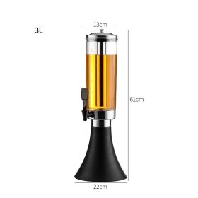 Special 3L For Wine Cannon Bar (Color: Black)